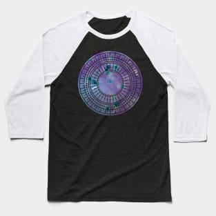 Purple galaxy mandala Baseball T-Shirt